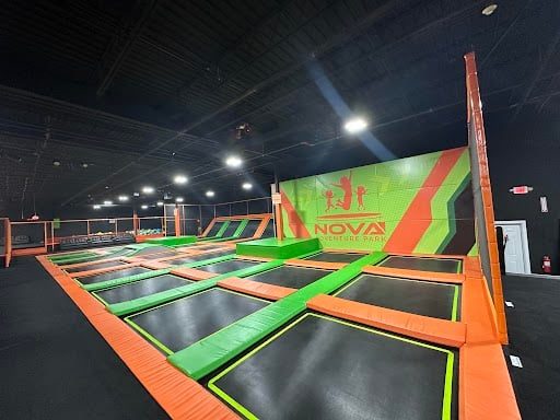 Main Trampoline at Nova Adventure Park Reading